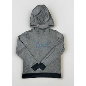 Under Armour Women's Cold Gear FLEECE Hoodie‎ Small LOOSE FIT HEATHER GRAY